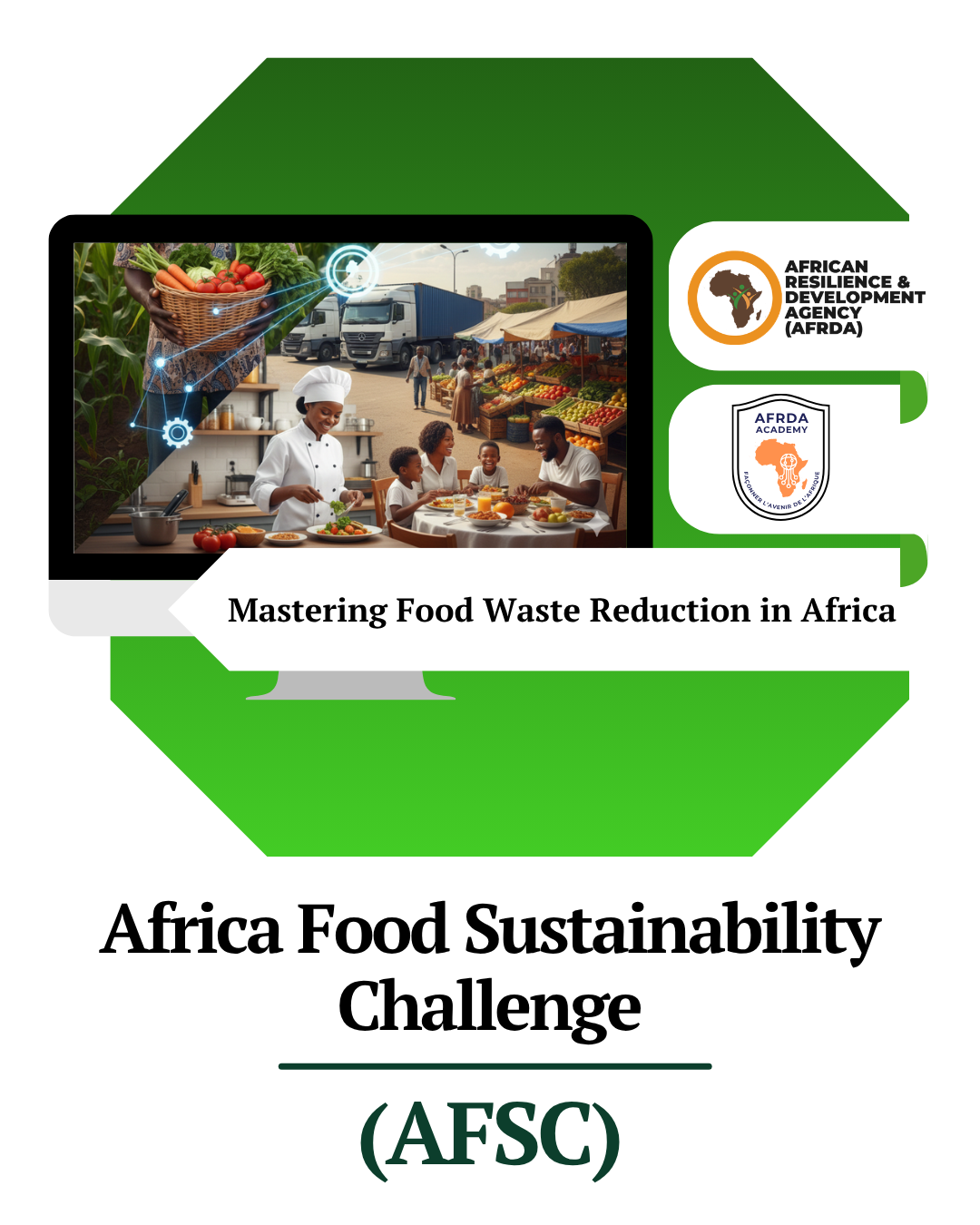 Africa Food Sustainability Challenge learning graphic